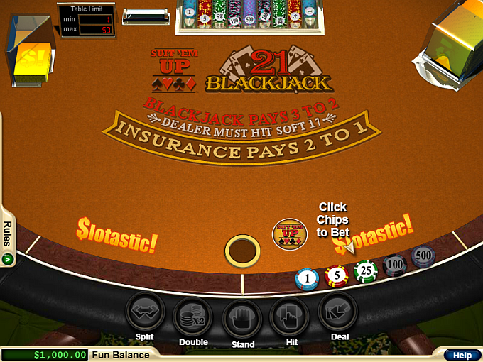 RTG Blackjack - Real Time Gaming Blackjack Games & Rules