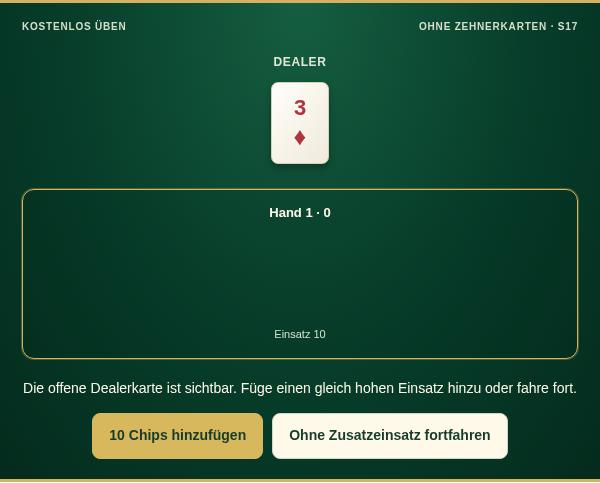 Double Attack: Vorschau des Übungsspiels