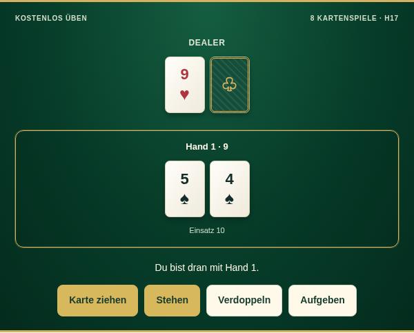 Most Liberal 21: Vorschau des Übungsspiels