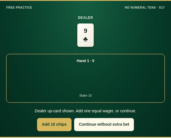 Double Attack practice game screenshot