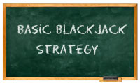 Blackjack Strategy Chalkboard